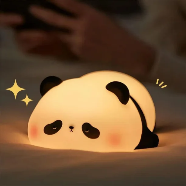 Lazy-Panda-Silicone-Night-Light